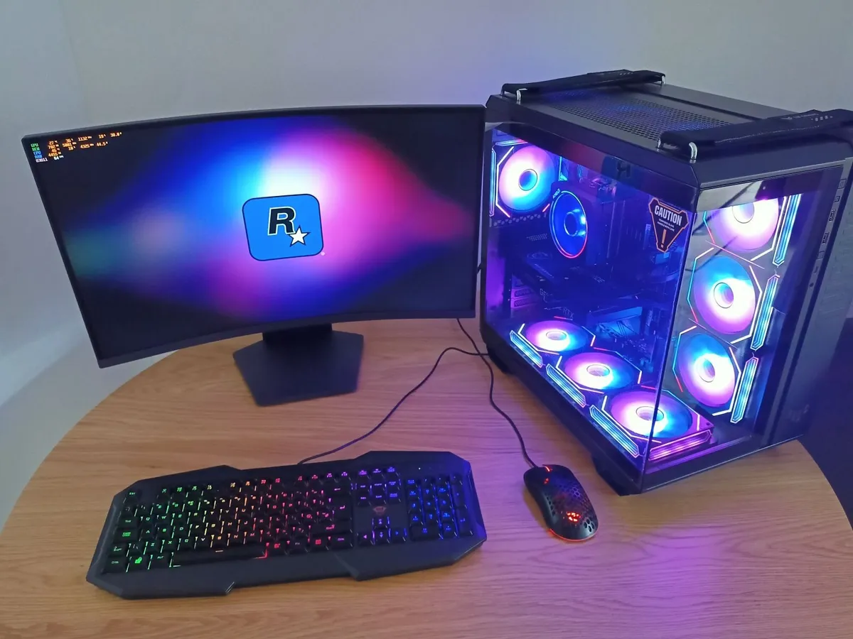High end gaming PC Full setup - Image 1