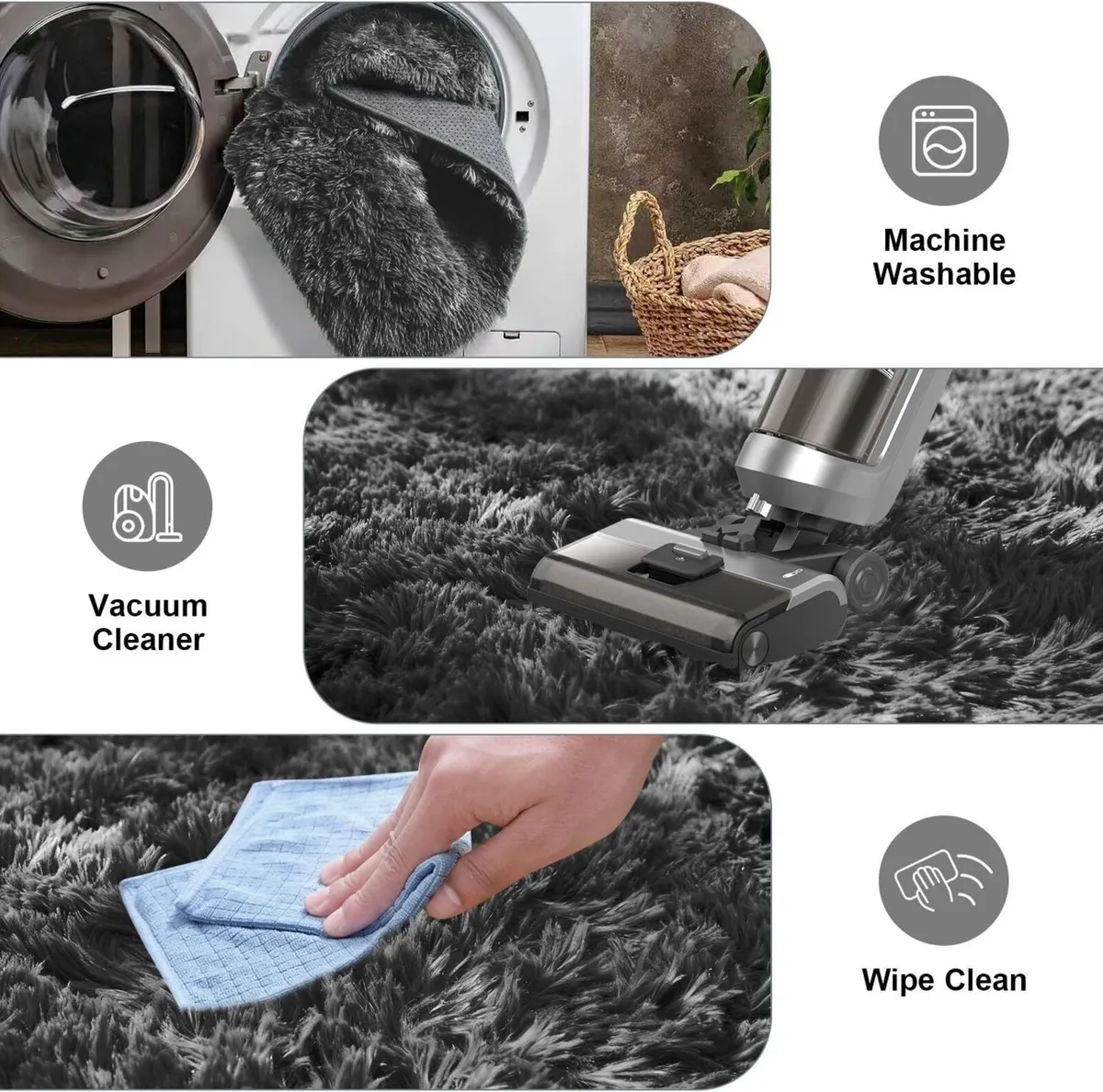 Rugs Living Room Large Area Carpet Fluffy - Image 4