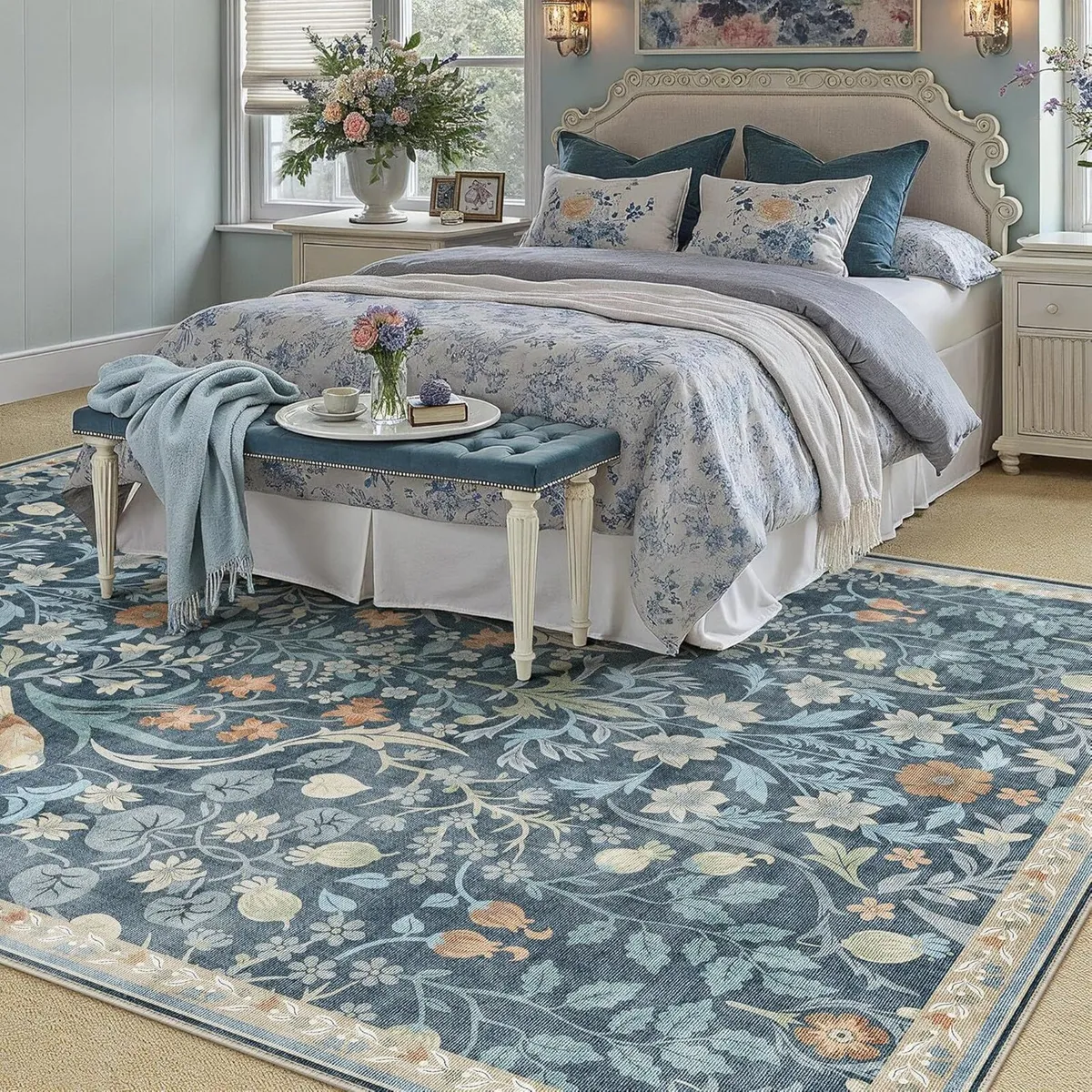 Washable Rug for Living Room 160x230cm Non Slip - Image 4