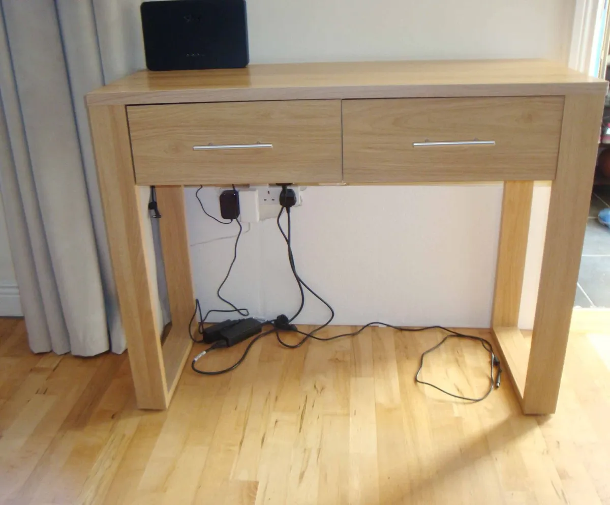 QUICK SALE Hall table console table with drawers - Image 1