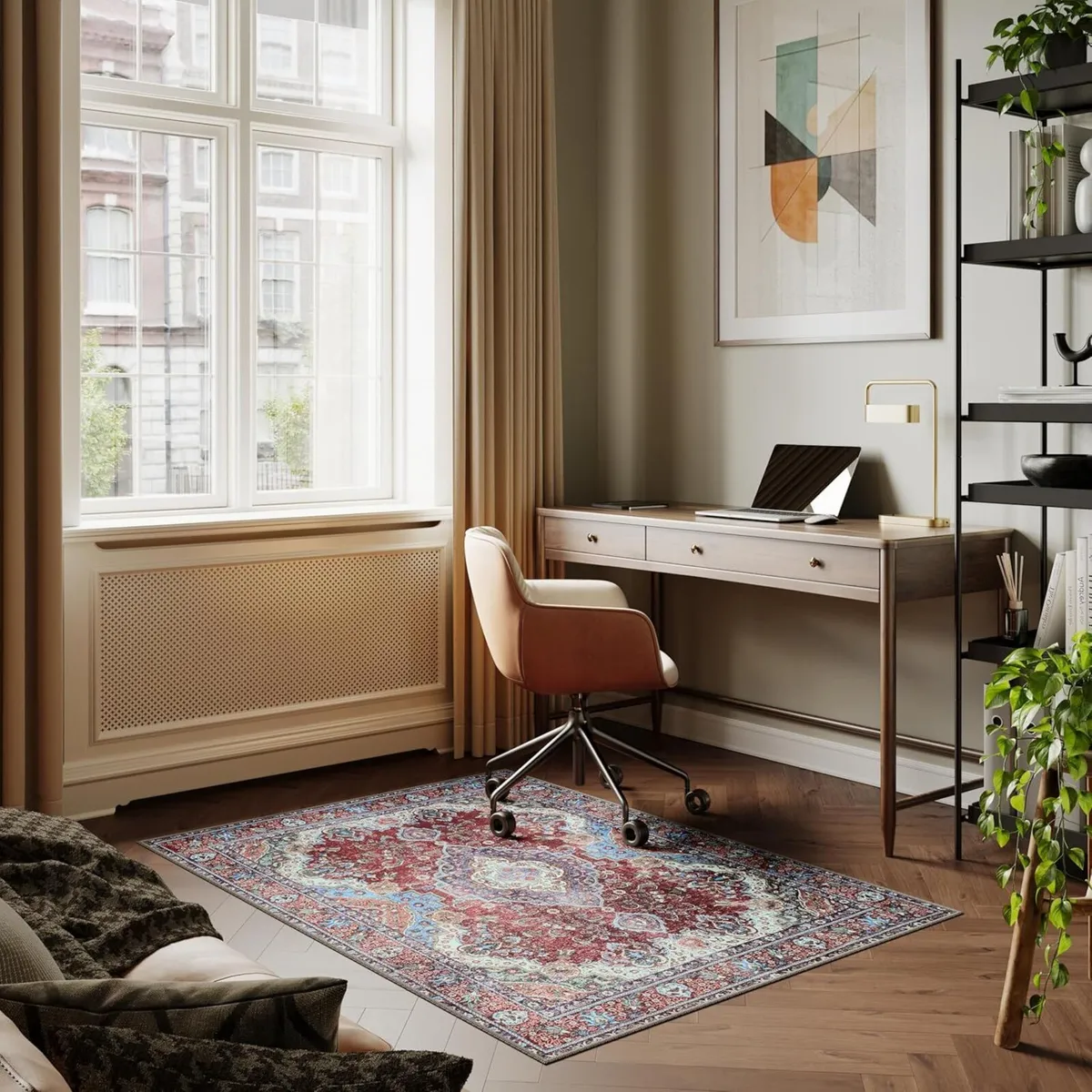 Machine Washable Rug 122x170cm 75% Recycled - Image 2