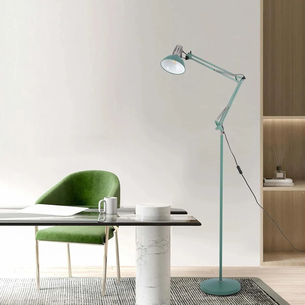 ® Modern Adjustable Floor Lamp – Extendable Arm - Image 4