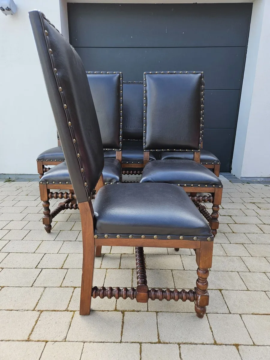 6 high back dining chairs - Image 3