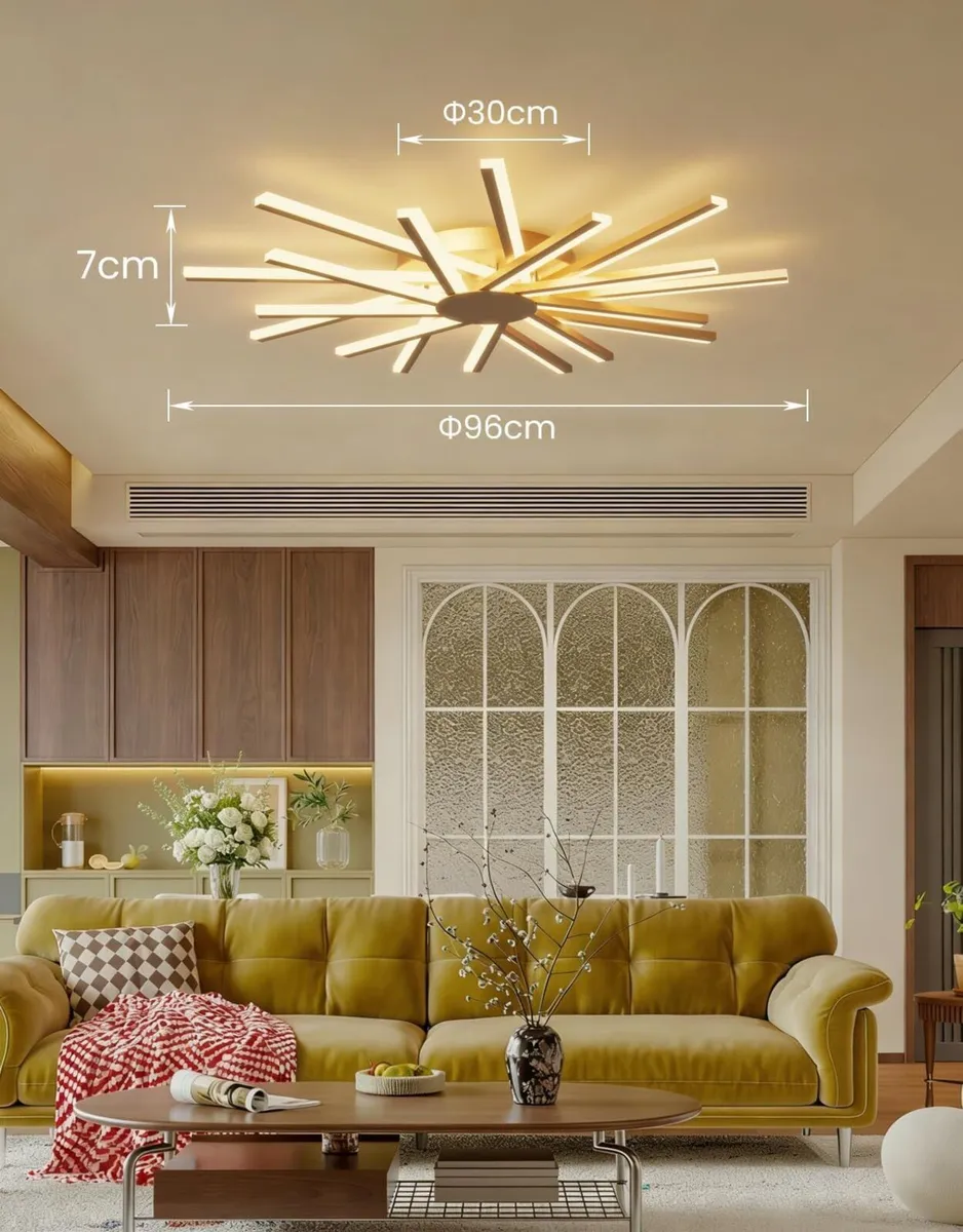 Φ96cm Ceiling Lights Living Room Large Lighting - Image 2