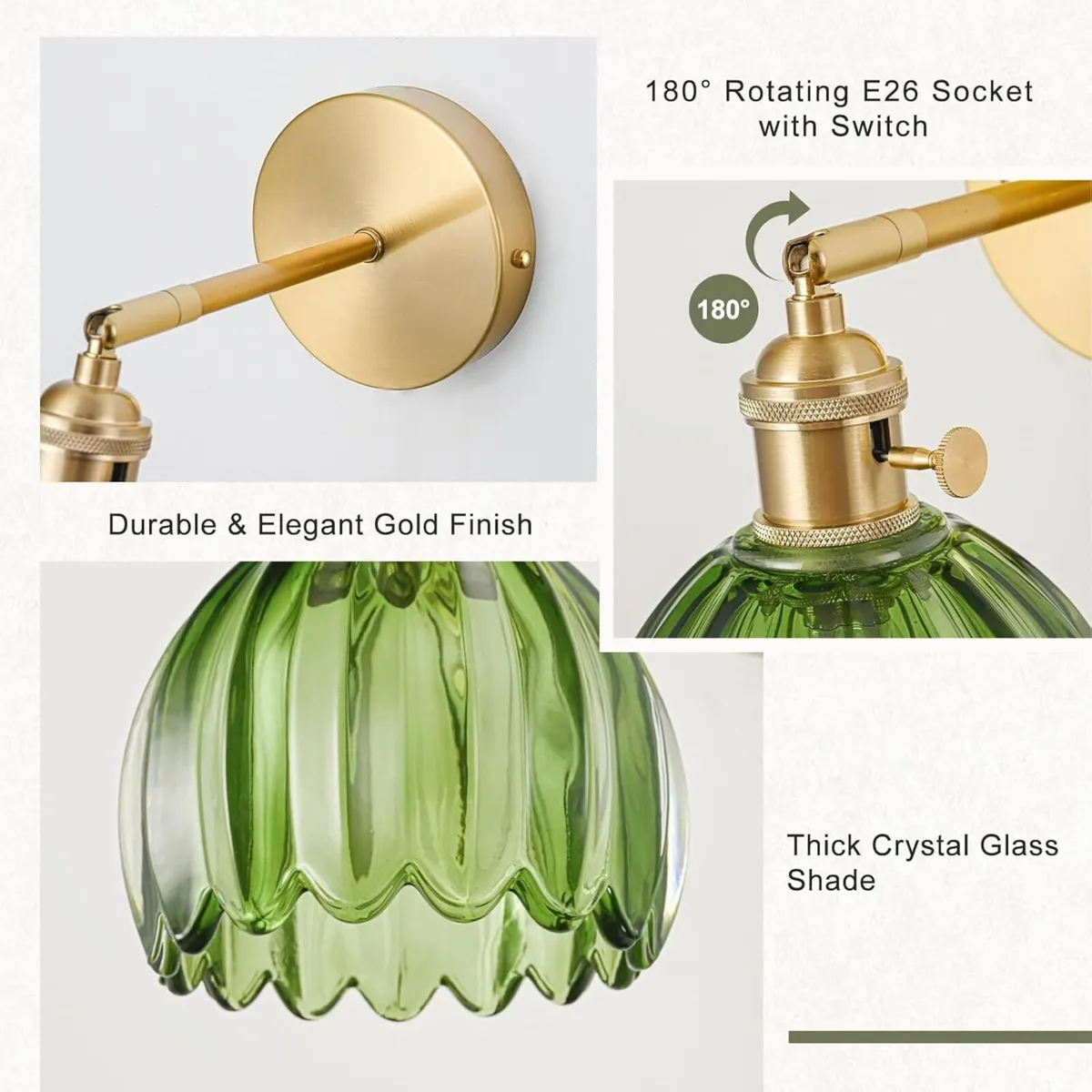 Wall Sconce Lights Set of Two Hardwired Vintage - Image 3