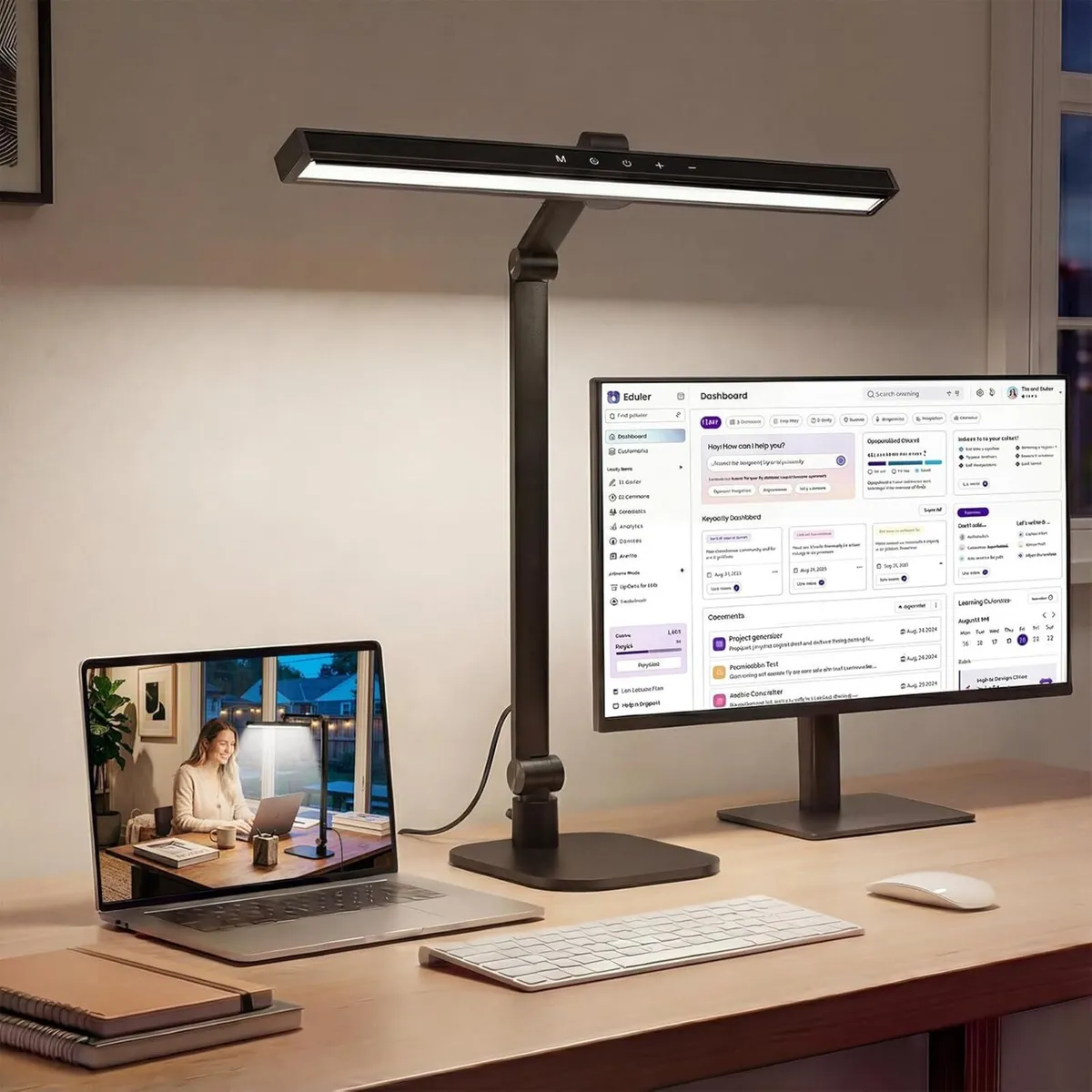 Desk Lamp for Home Office LED: Eye Caring - Image 1