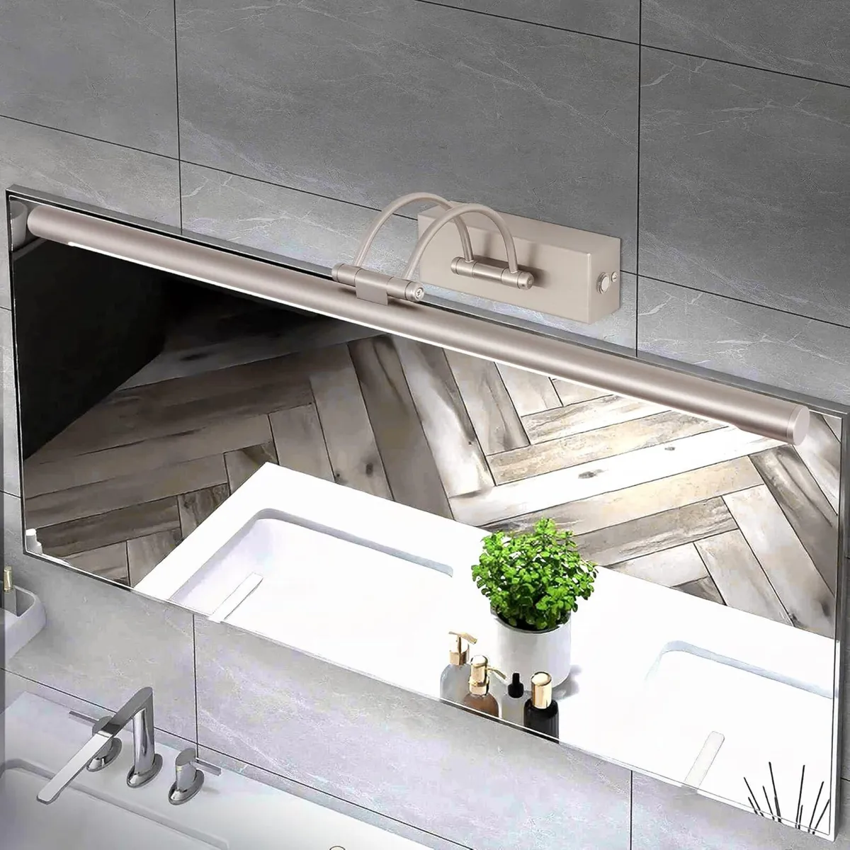 Dimmable LED Bathroom Vanity Light Fixture 12W - Image 2