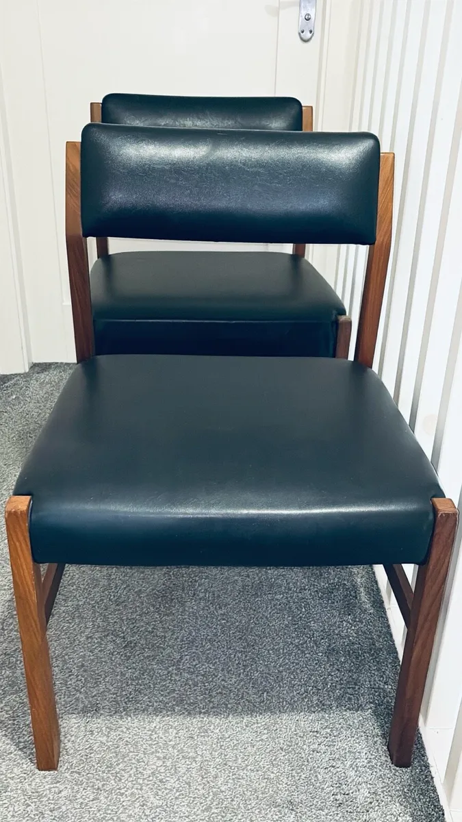 1965 Set of 3 MCM MOD R. Foster & Son Chairs - Image 2