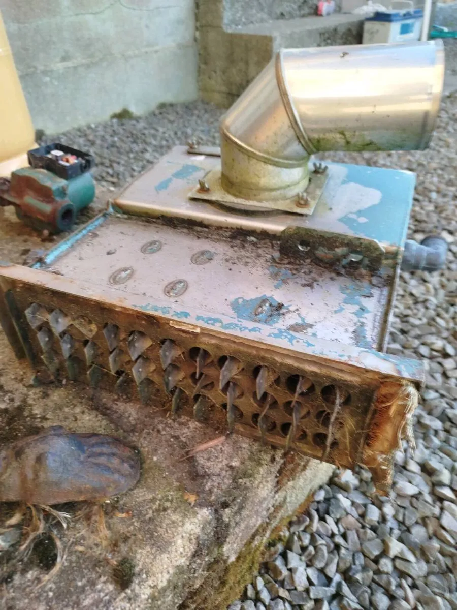 Heat exchanger from condenser oil burner - Image 1