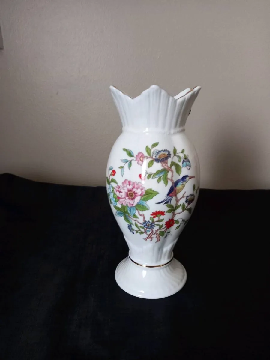 2 Aynsley China Vase's - Image 1