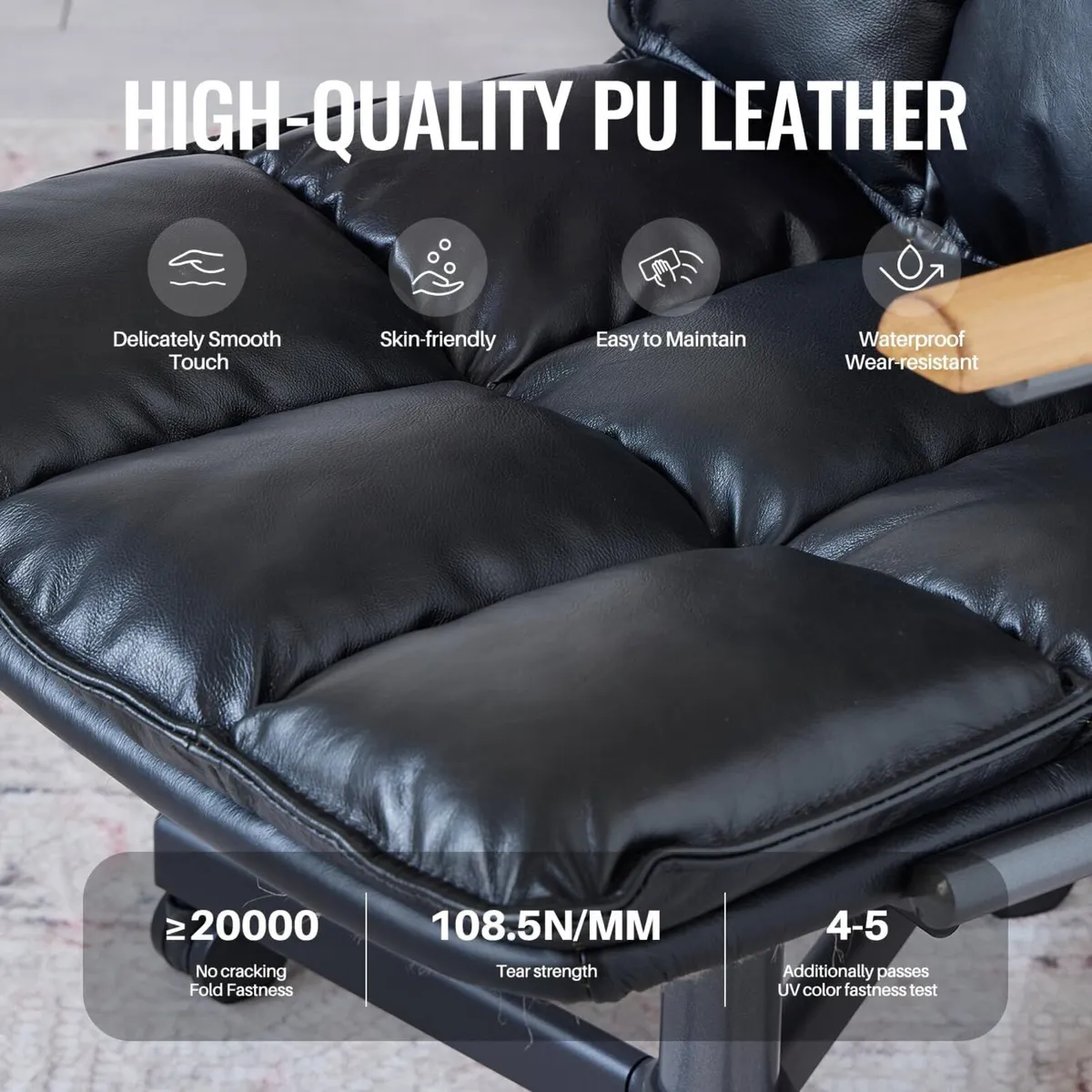 Home Office Chair Ergonomic Mid-Century Modern - Image 4