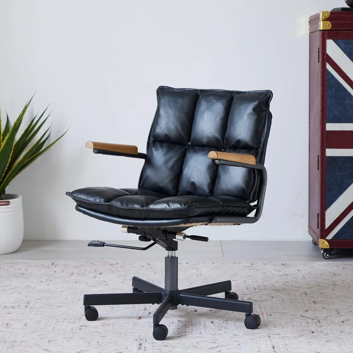 Home Office Chair Ergonomic Mid-Century Modern - Image 1