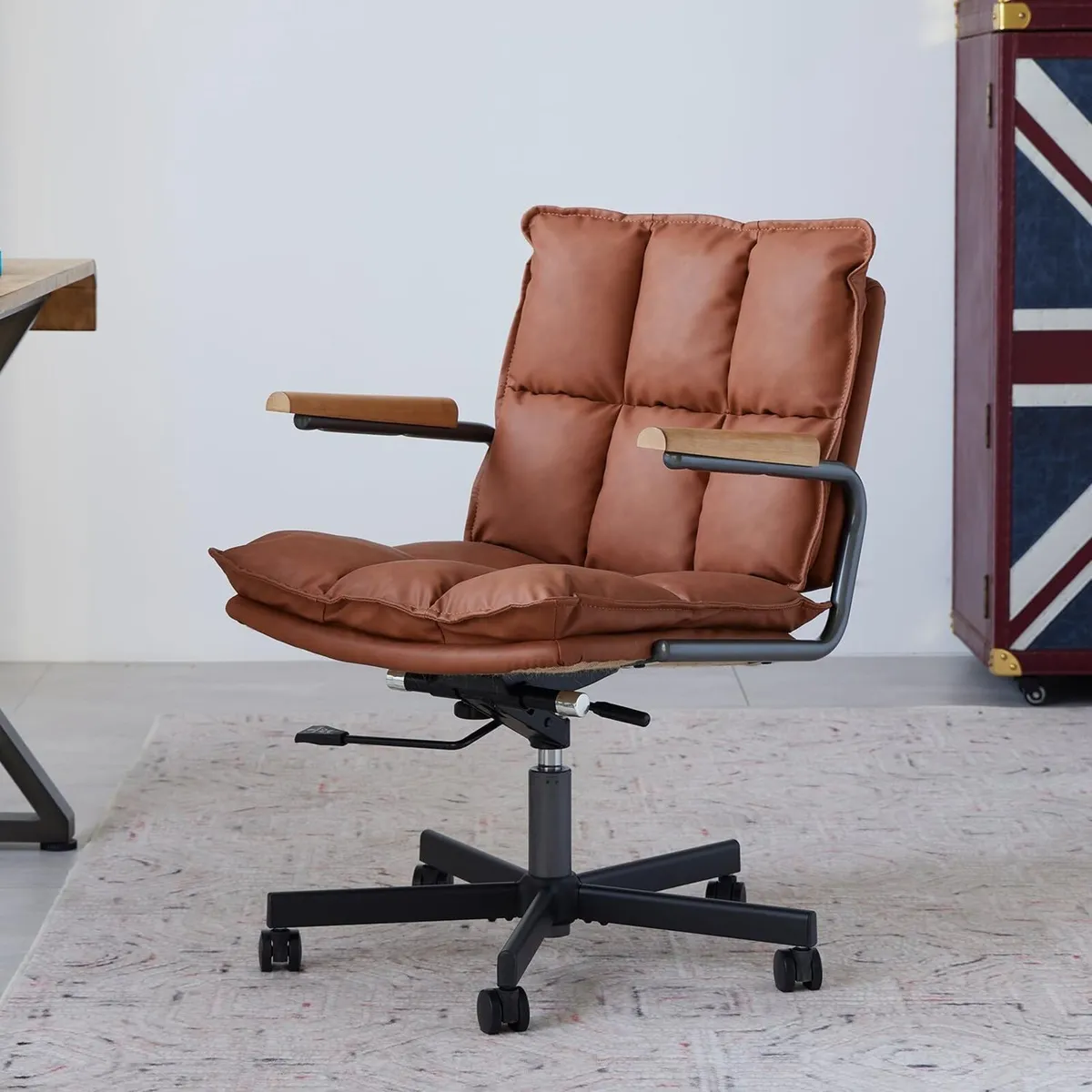Home Office Chair Ergonomic Mid-Century Modern - Image 1