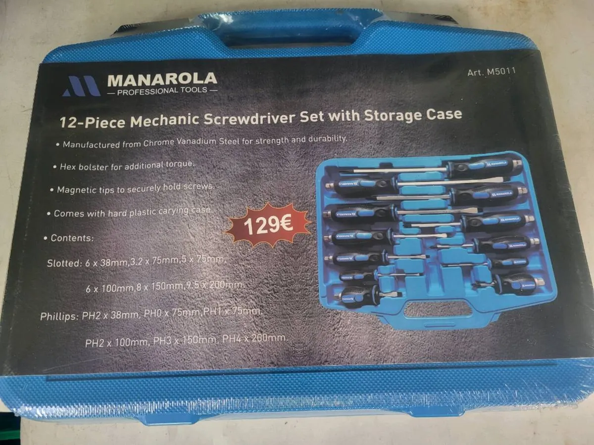 12pcs heavy duty screwdriver sets