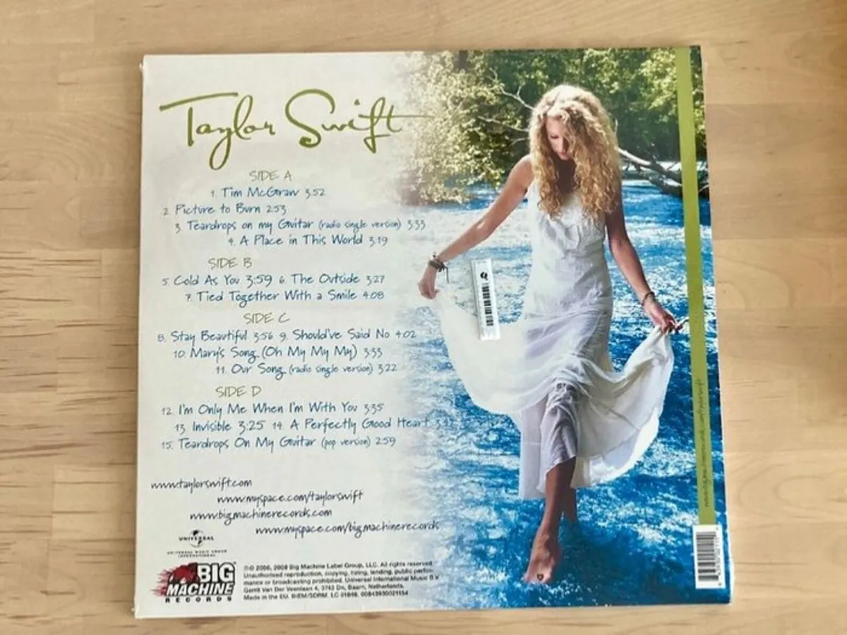 Taylor Swift Self Titled Debut Vinyl New Sealed - Image 2