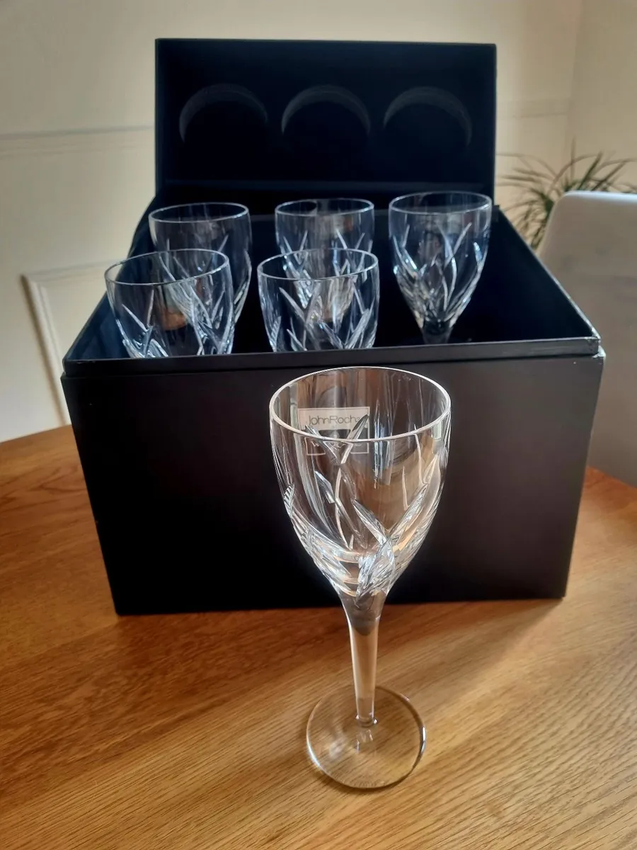 John Rocha Waterford Crystal Wine glasses - Image 1