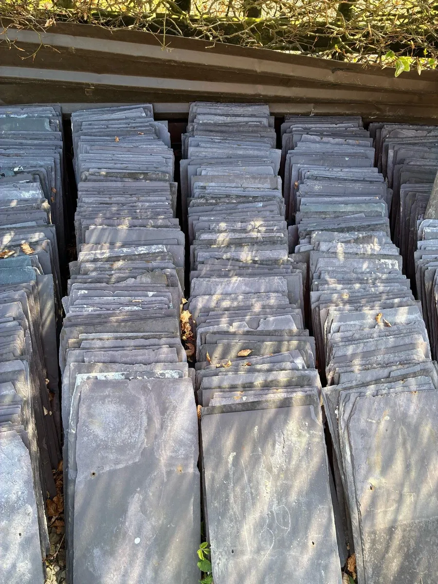 Blue Bangor slates - Image 1