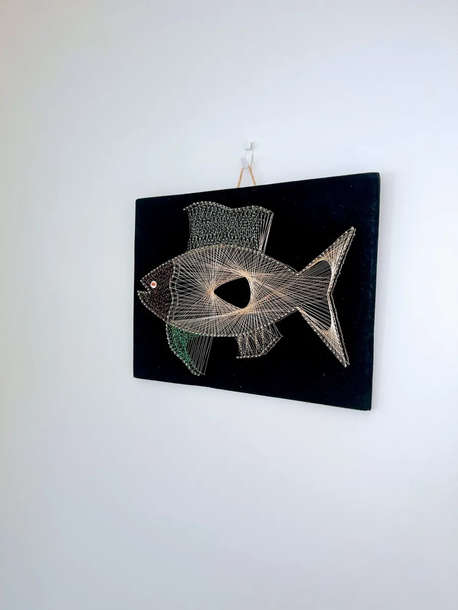 1960s  wire art in original box - Image 1