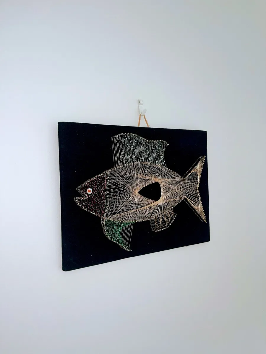 1960s  wire art in original box - Image 2