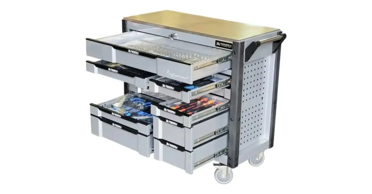 MANAROLA 12-DRAWER TOOL CHEST – FULL SET - Image 2