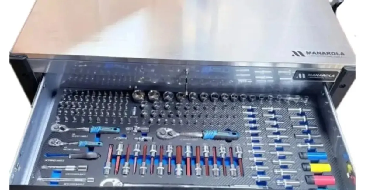 MANAROLA 12-DRAWER TOOL CHEST – FULL SET - Image 4