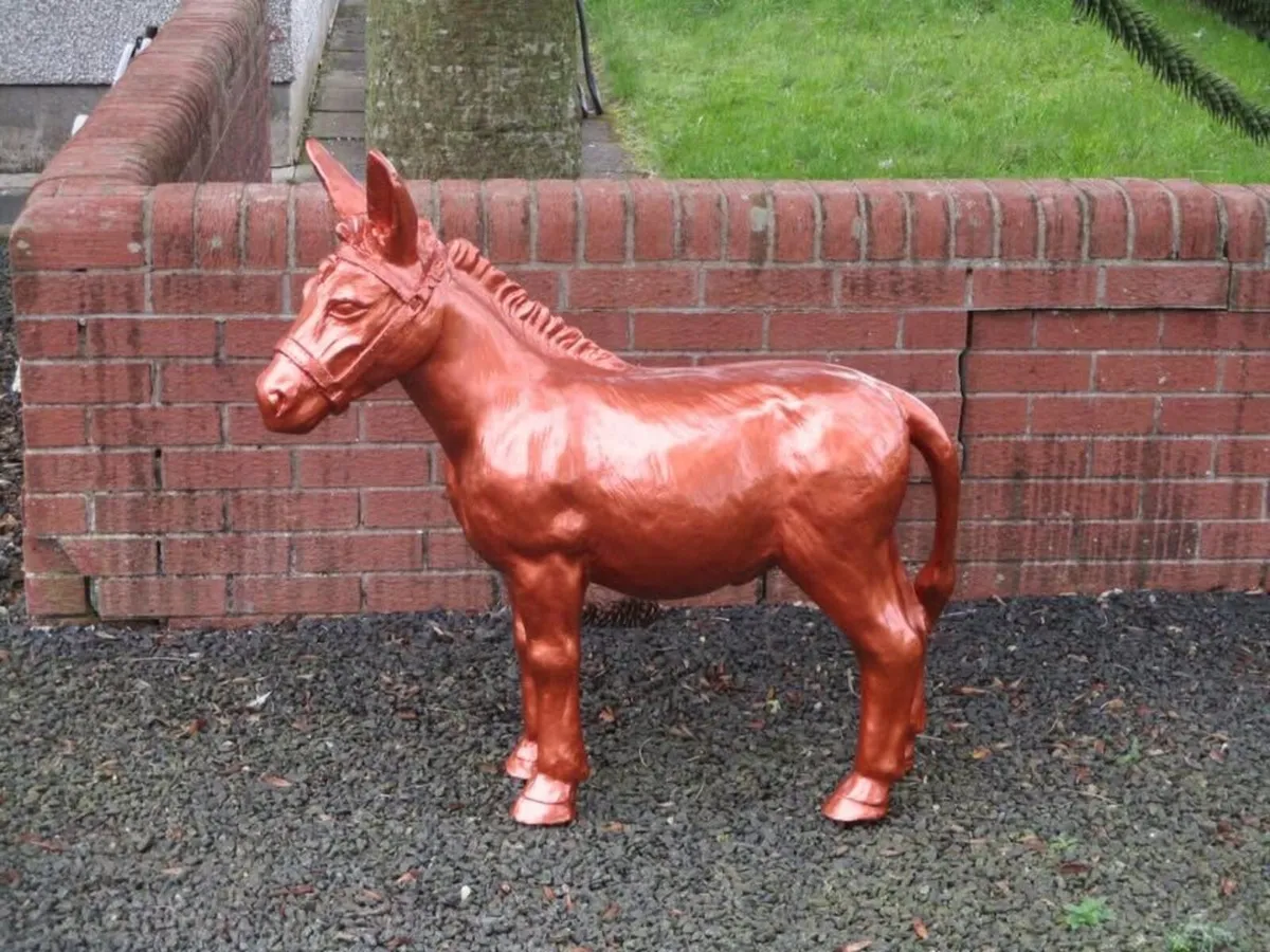 Large Donkey Statue - Image 1