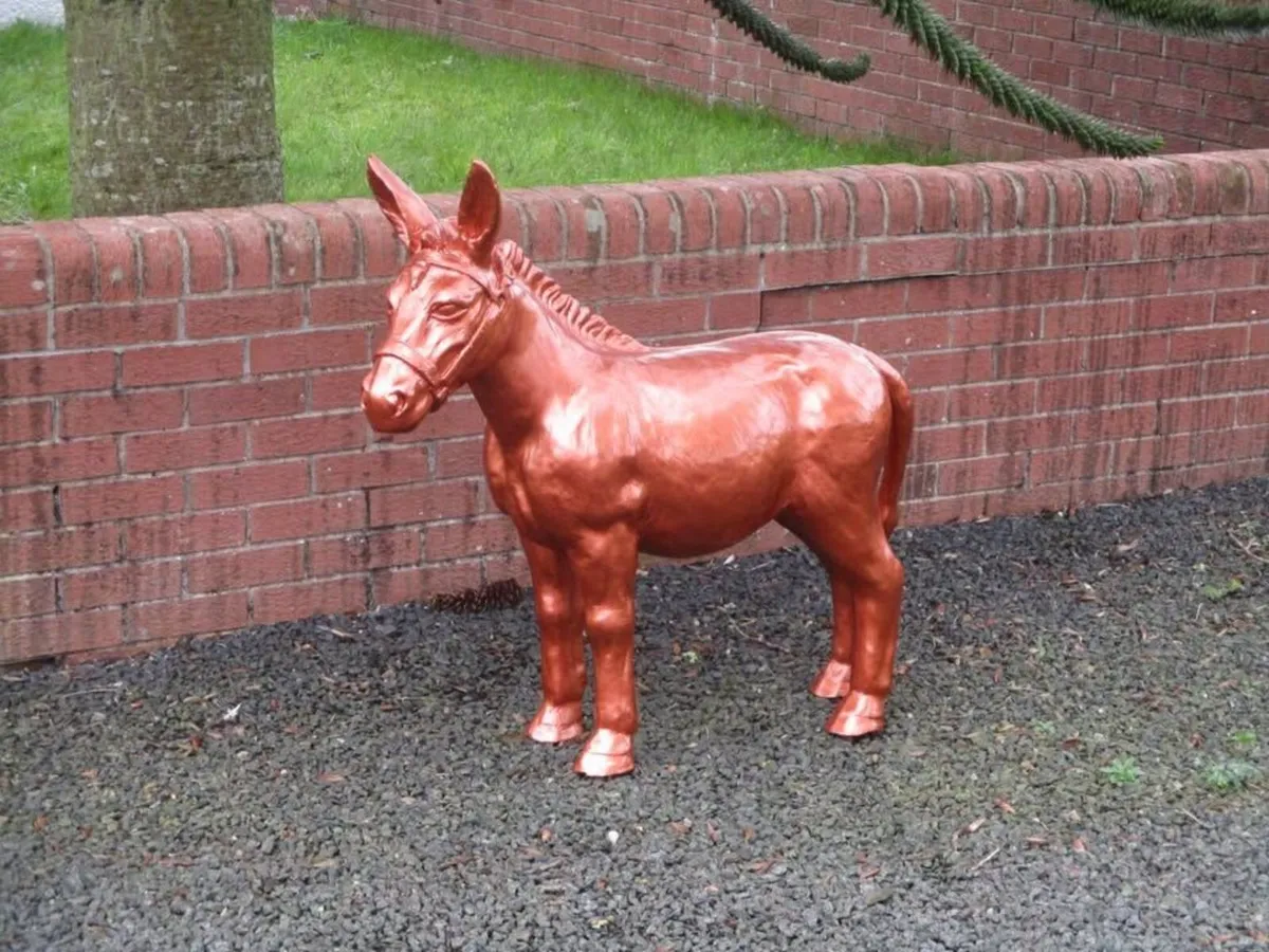 Large Donkey Statue - Image 3