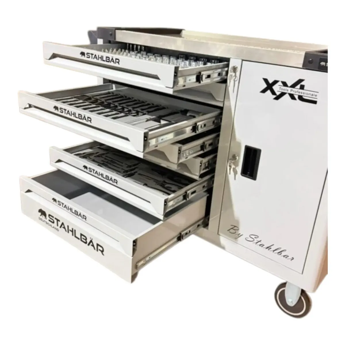 🔧 7-Drawer Tool Chest + Side Cabinet Fully Loaded - Image 2