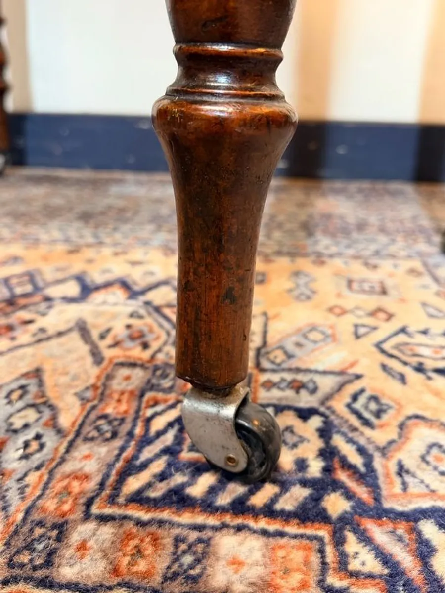 Late 19th Century Occasional or Hall Table on Castors - Image 3