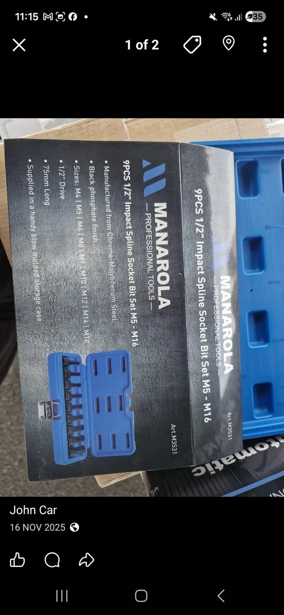 Impact spline bit sets - Image 1