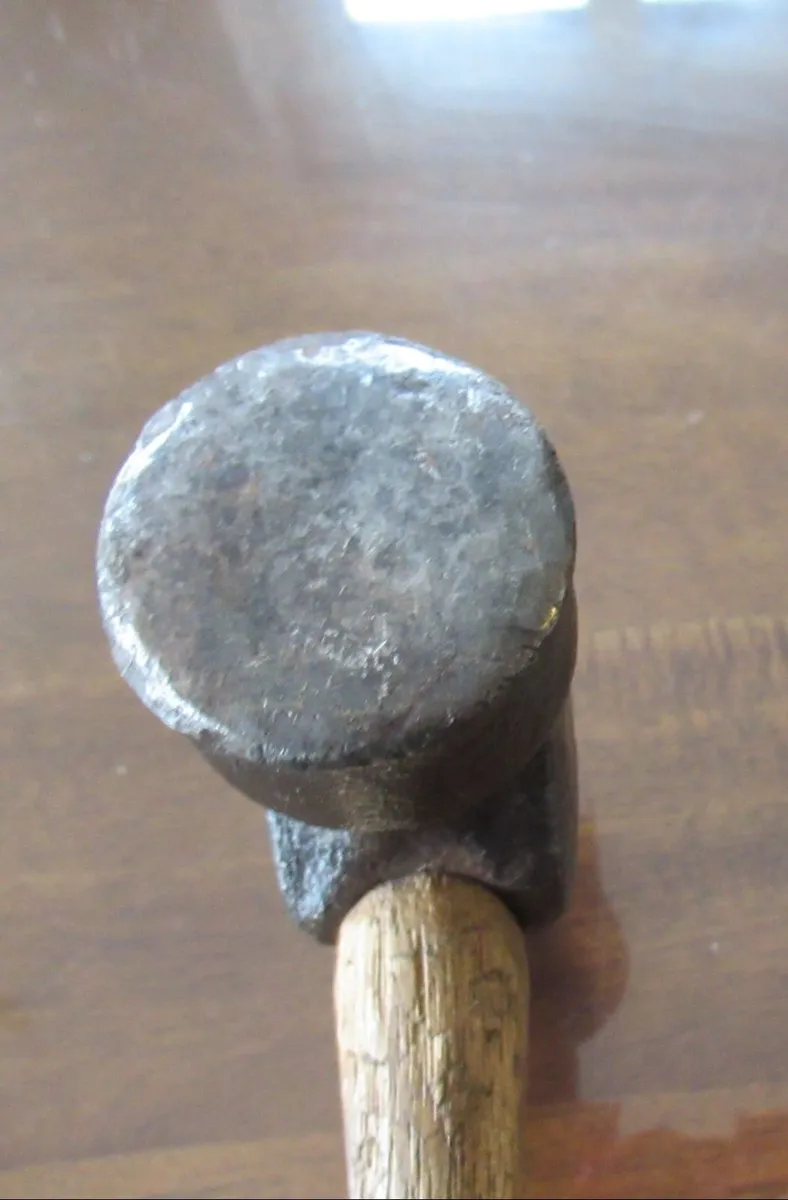 antique blacksmith hammer pein tools vintage cave - Image 3