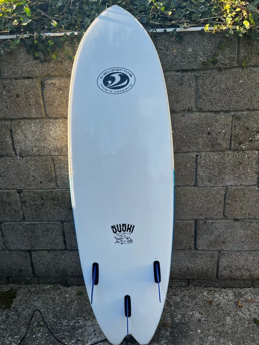 Sushi fish 6”2 surfboard - Image 2