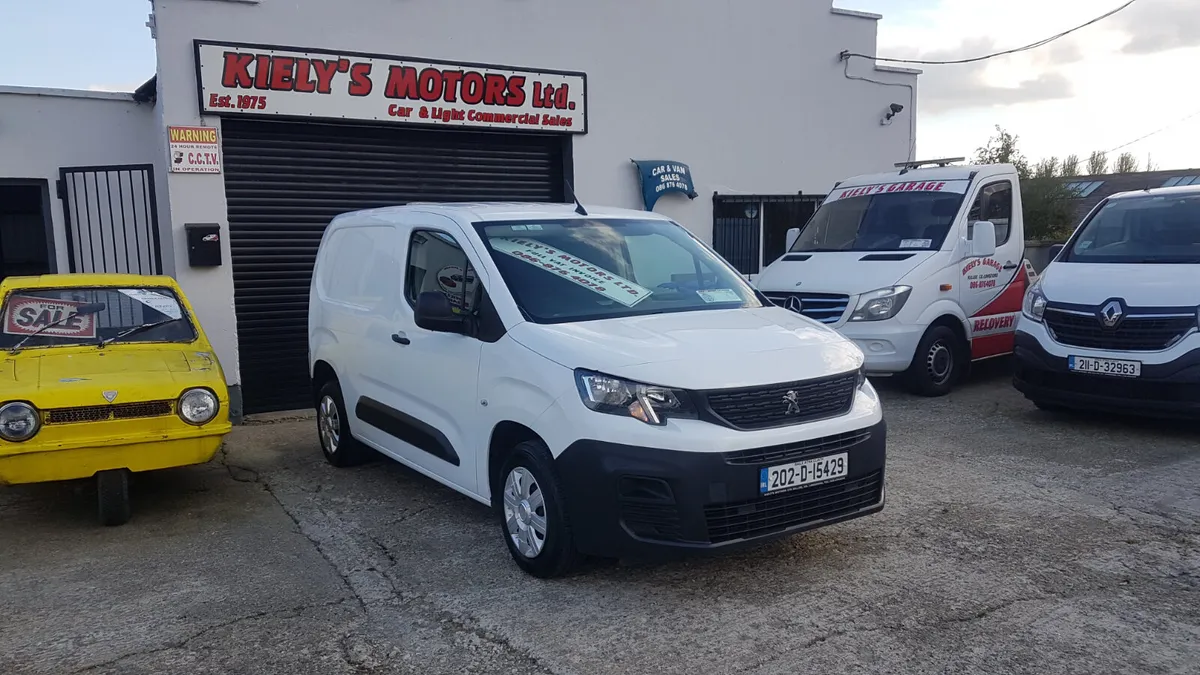 Peugeot Partner 202 D AS NEW VAT INVOICE - Image 1