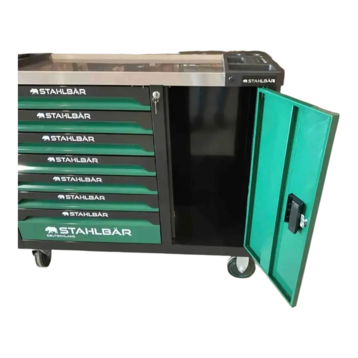🔧 7-Drawer Tool Chest + Side Cabinet Fully Loaded - Image 3