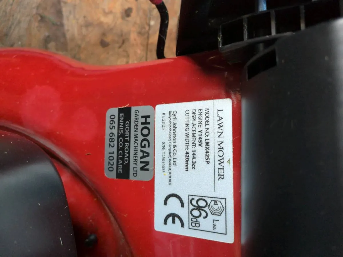 16" Garden Lawnmower - Image 4