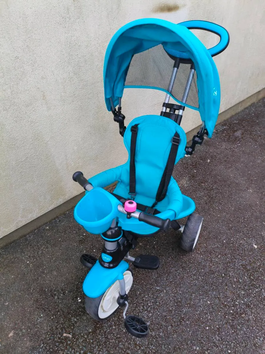 Q play child's push chair bike like new. - Image 1
