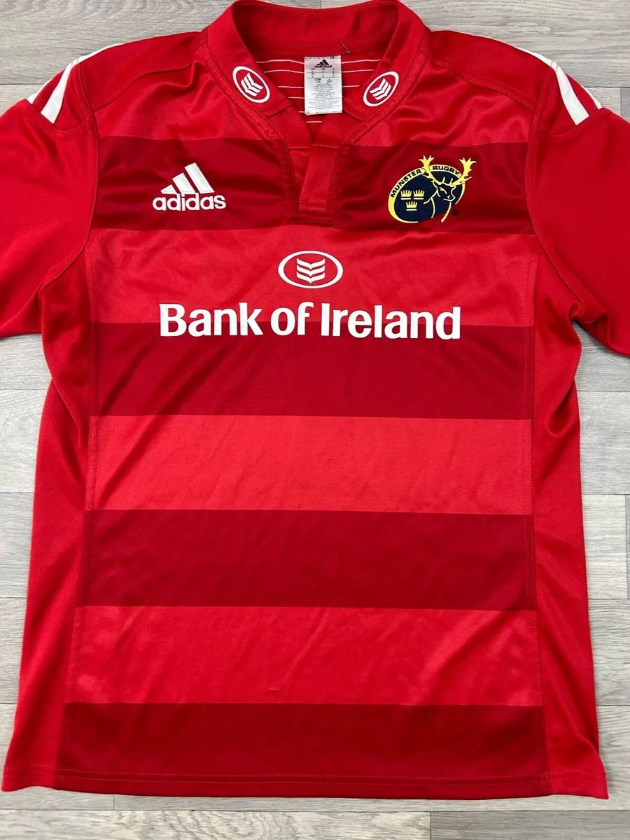 Adidas Munster Rugby Jersey Jersey Shirt Mens L - Image 2