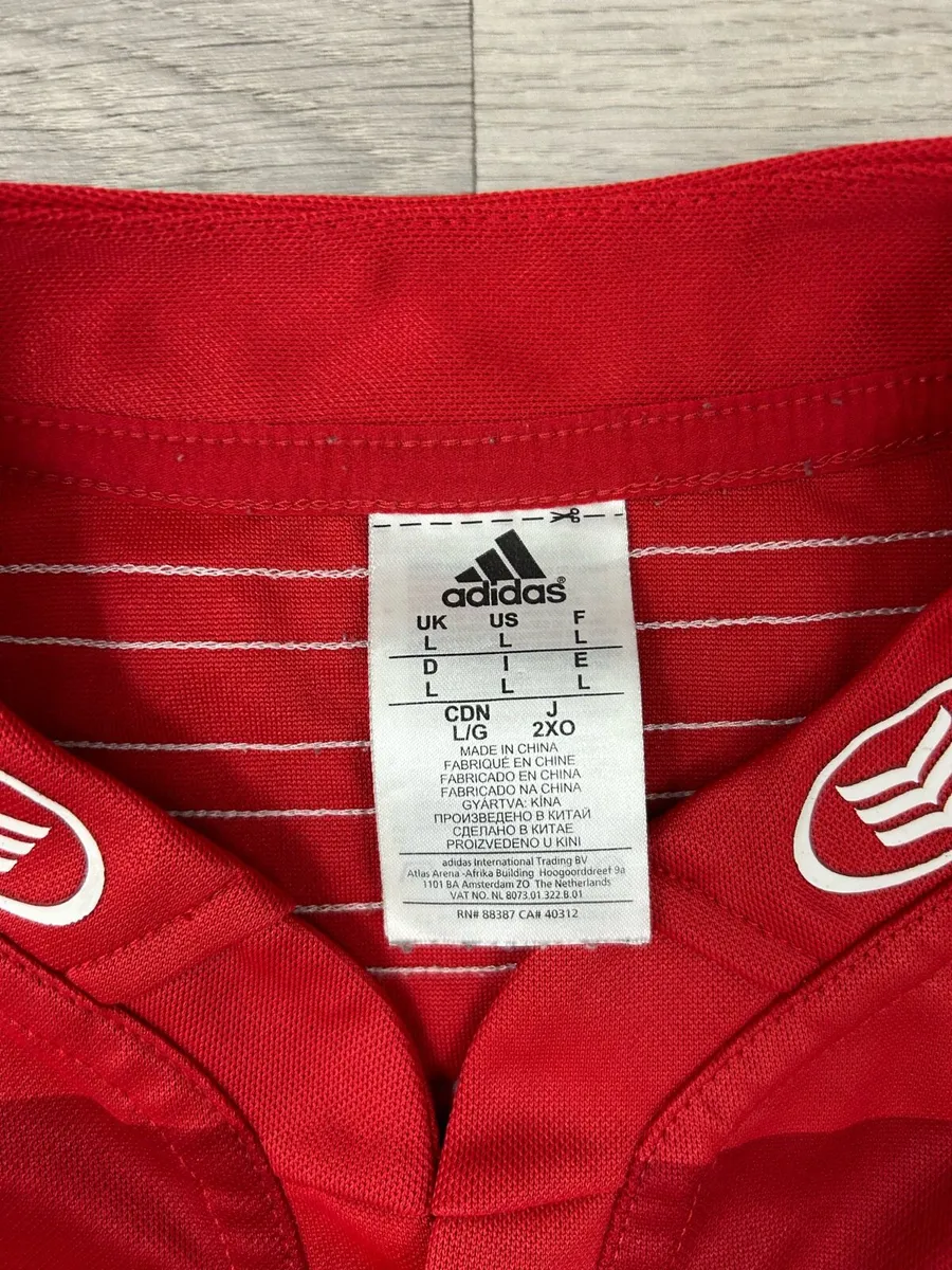 Adidas Munster Rugby Jersey Jersey Shirt Mens L - Image 4