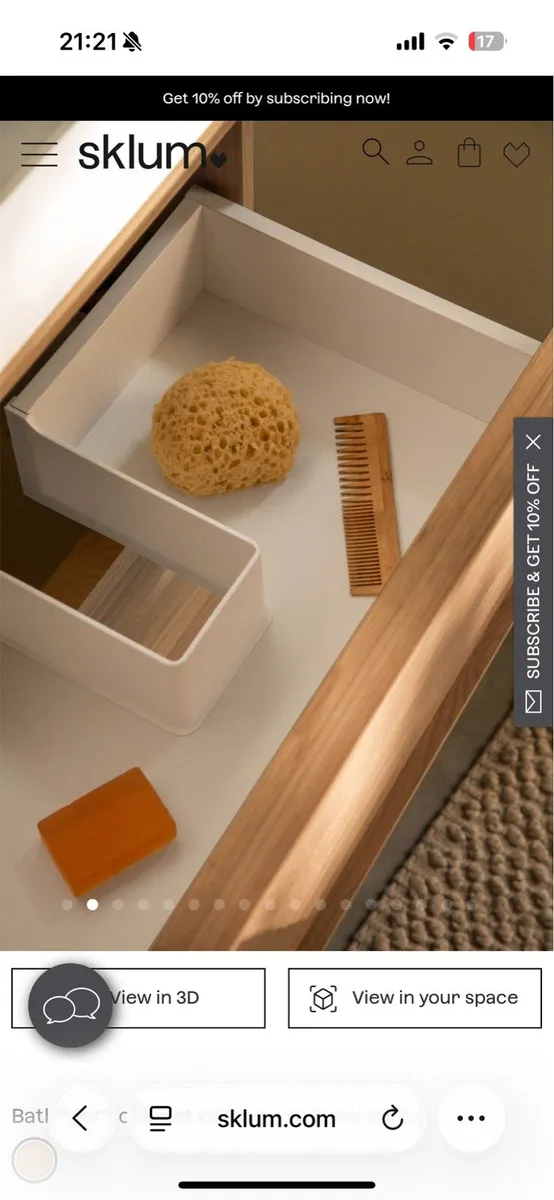 Vanity unit and sink - Image 2