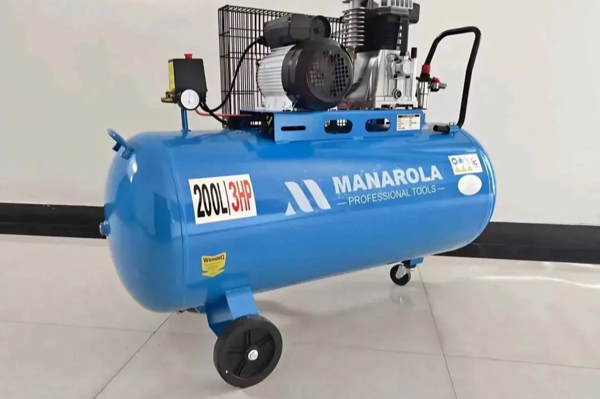 200 liter air compressor 230v 10bar