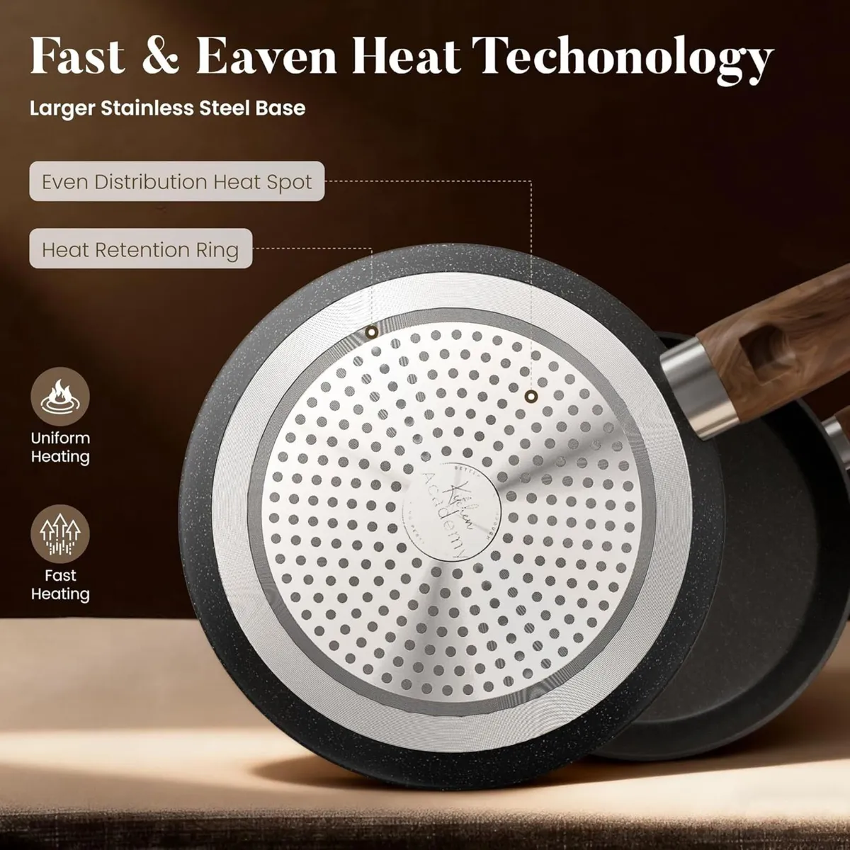 Induction Hob Pots and Pans Set - 12 Piece - Image 4