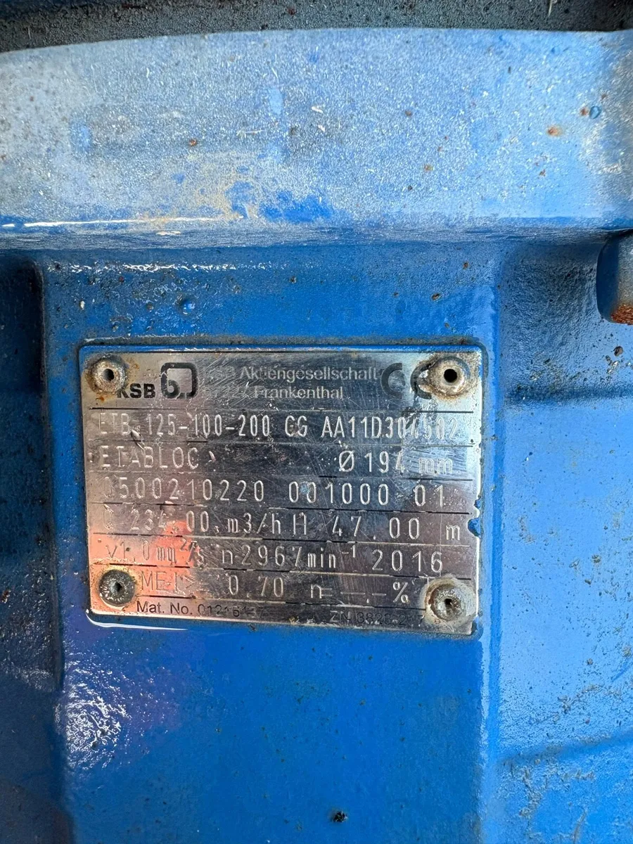 SPP centrifugal / KSP water pumps - Image 4