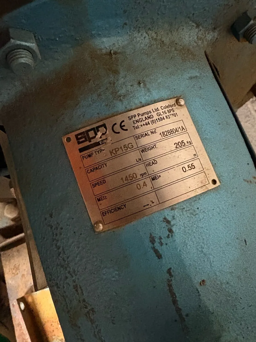 SPP centrifugal / KSP water pumps - Image 3