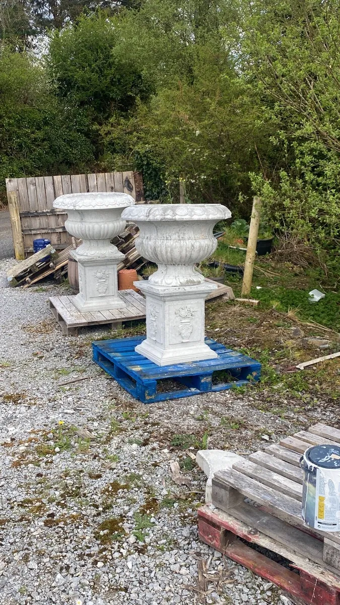 Concrete flower pots - Image 2