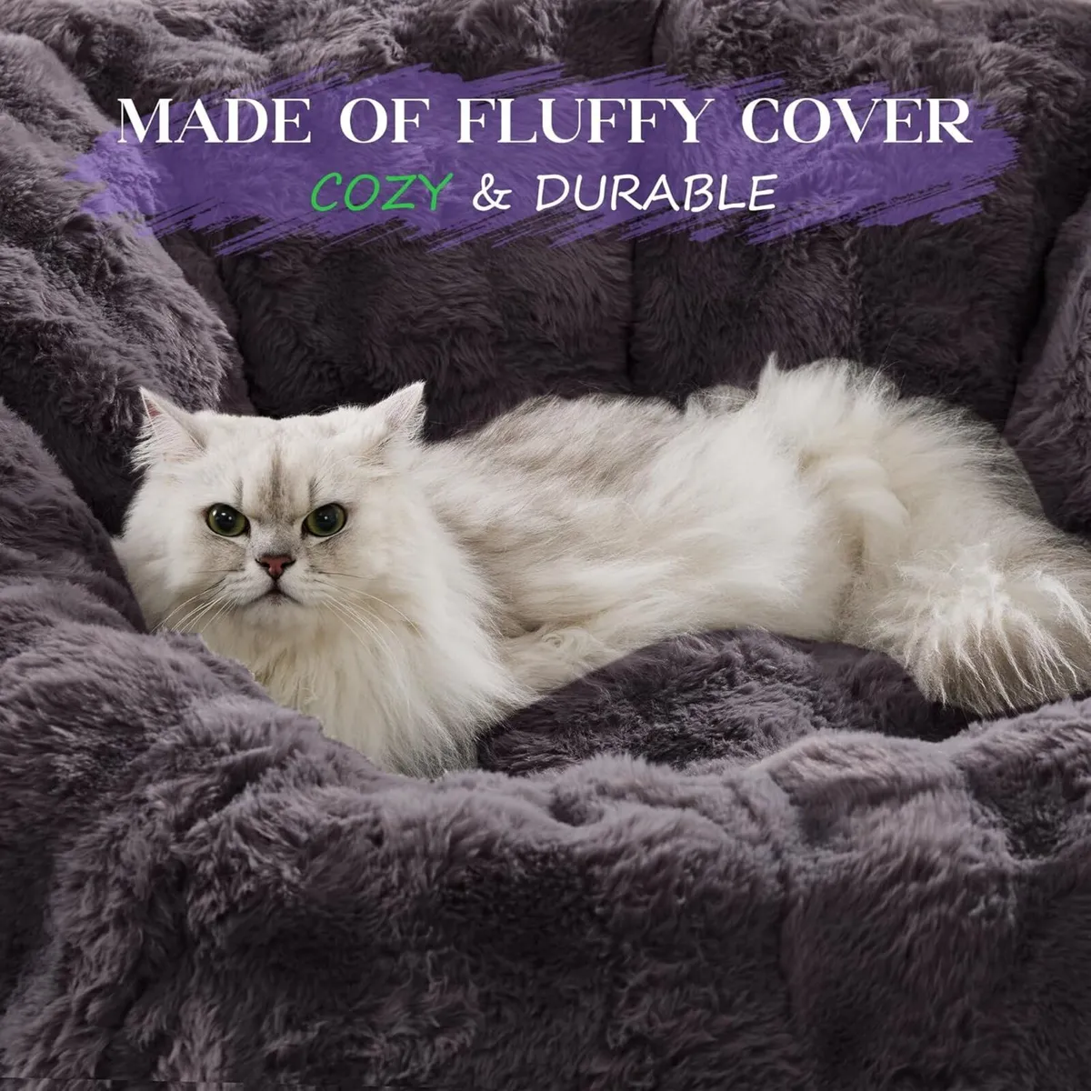 Bean Bag Chair Oversized for Adults Donut-Shaped - Image 4