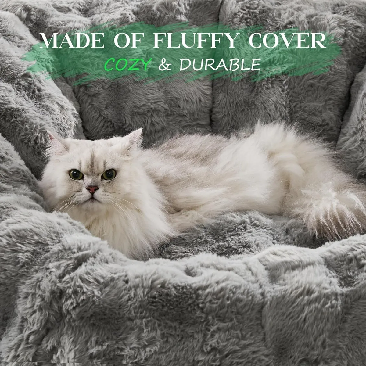 Bean Bag Chair Oversized for Adults Donut-Shaped - Image 4