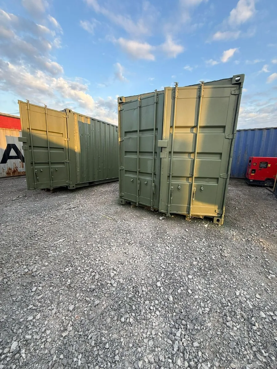 Used 10ft storage container - Image 1