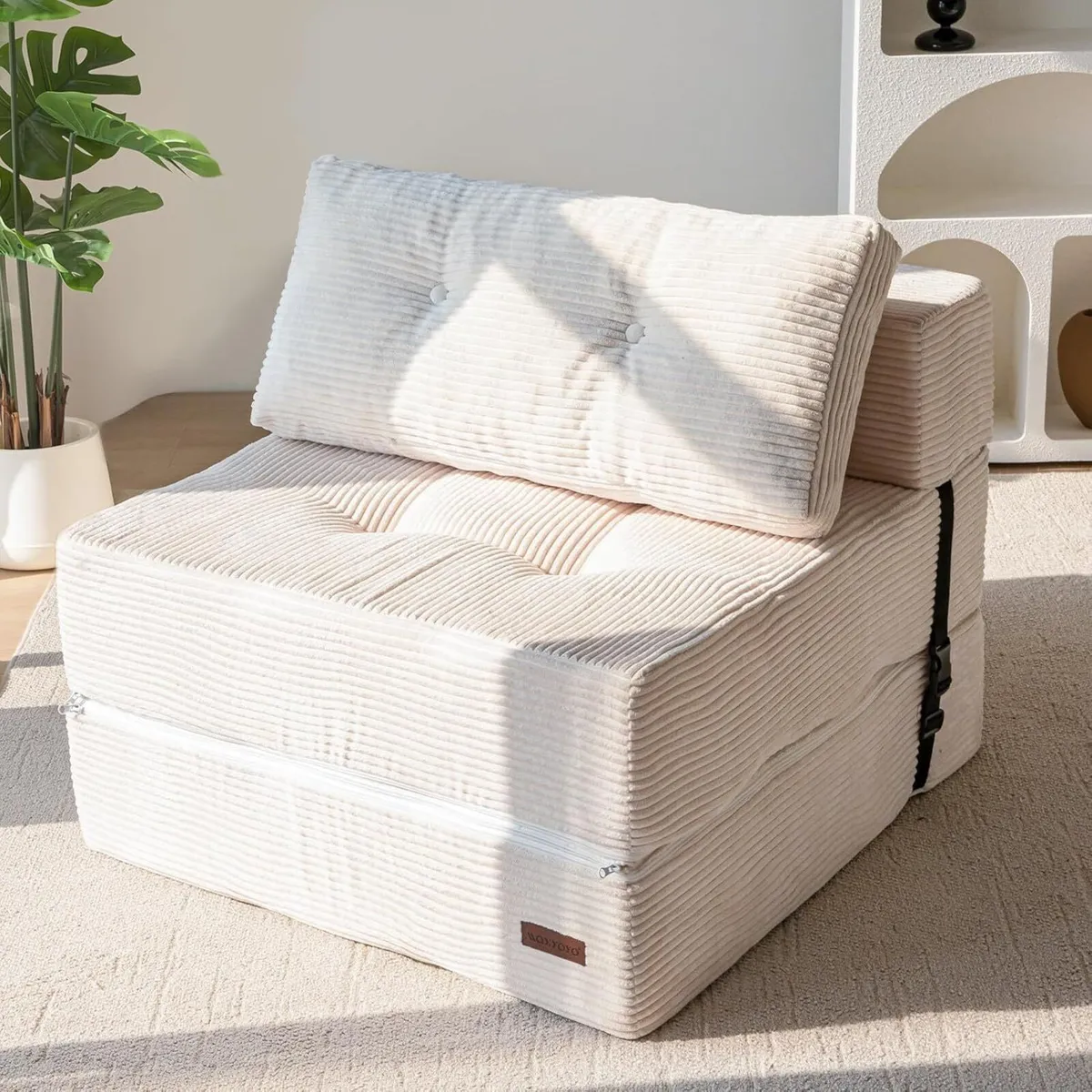 Folding Sofa Bed Convertible with High-Density - Image 1
