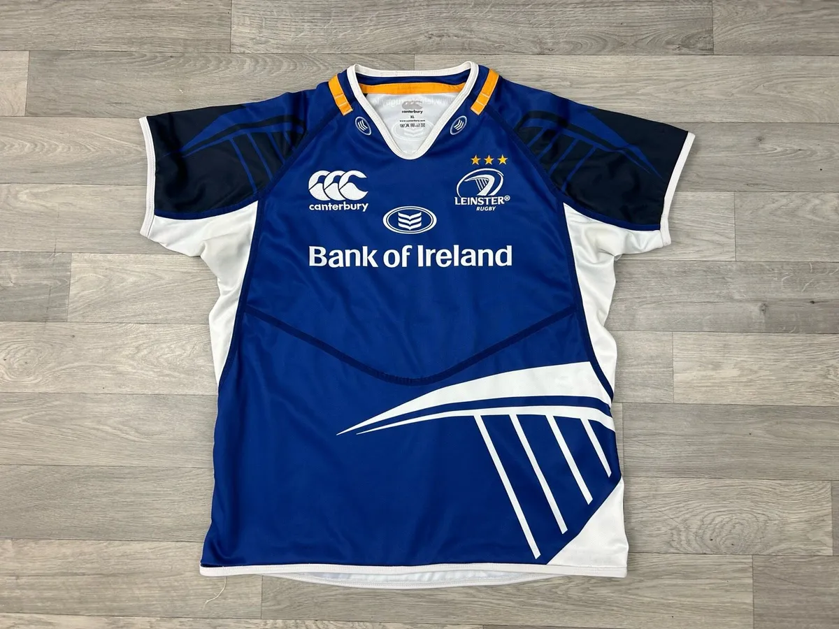 Vintage Canterbury Leinster Rugby Jersey Shirt - Image 1