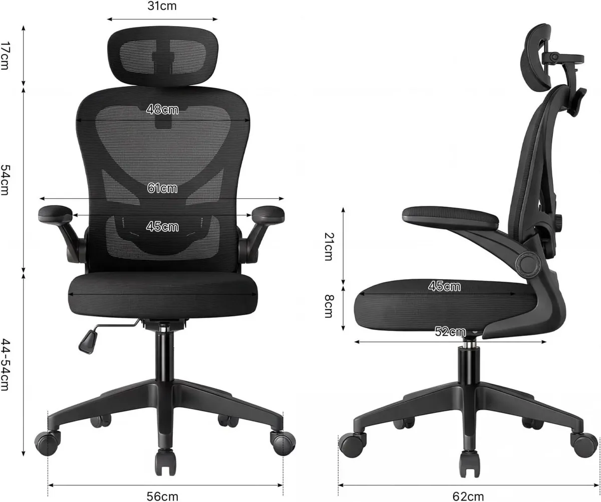 Ergonomic Office Chair with Adjustable Lumbar - Image 3